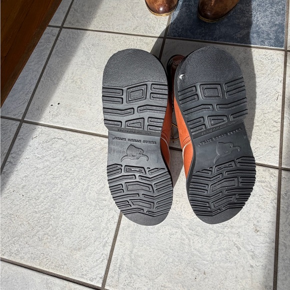 Men's Texas Steer Lites Durable Insulated Tan Leather Boots size 9 NWOT - Picture 4 of 4